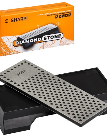 Ascutitor cu diamant SHARPI, doua granulatii 360/600, grosiera si fina
