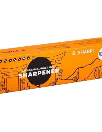 Ascutitor cutite si foarfeci cu unghi reglabil SHARPI, ascutire grosiera si fina