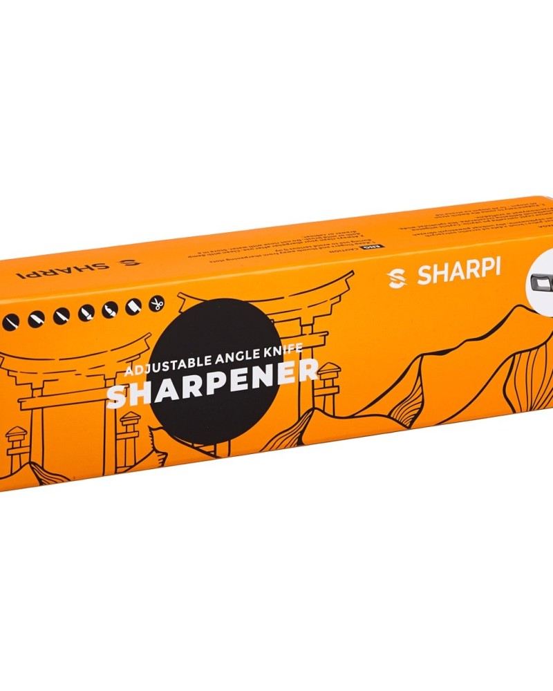 Ascutitor cutite si foarfeci cu unghi reglabil SHARPI, ascutire grosiera si fina