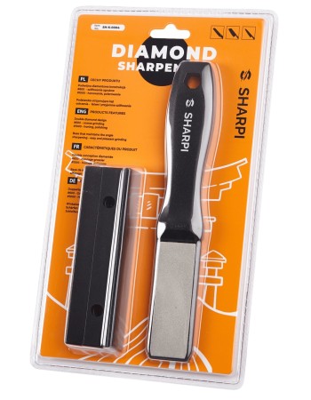 Ascutitor manual cu doua granulatii SHARPI, 600/1000, otel diamantat