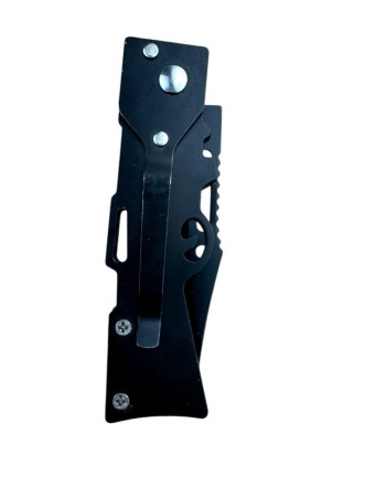 Briceag automat BlackSteel, lama otel carbon 6.5 cm, lungime totala 16 cm, sistem de blocare Push Buton