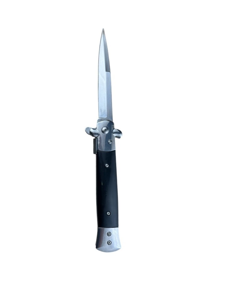 Briceag automat Boker Black CF441, lama otel inoxidabil 9 cm, sistem blocare Frame Lock