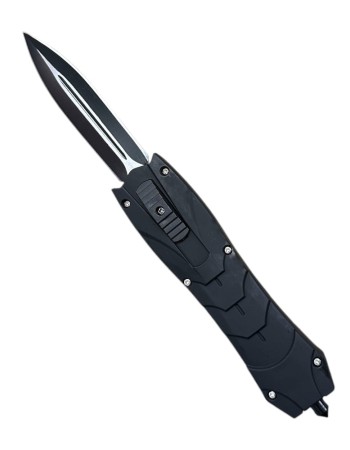Briceag automat Thumb Slide KSC01, lama otel carbon 9.5 cm, maner ergonomic