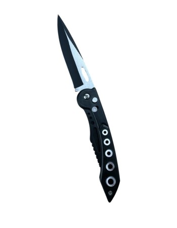 Briceag cu deschidere automata BlackSteel HP016, lama otel carbon 9 cm