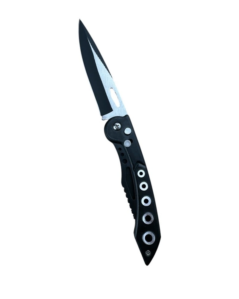 Briceag cu deschidere automata BlackSteel HP016, lama otel carbon 9 cm