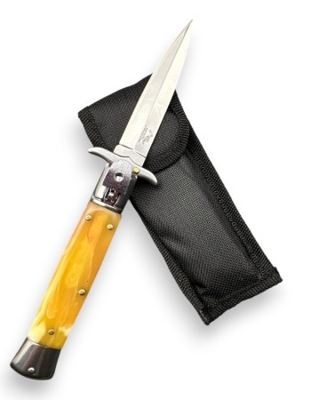 Briceag KC013 FrostBite, sistem automat deschidere, lama 9 cm, husa protectie inclusa