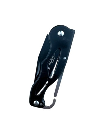 Briceag manual Alaska Black, lama otel carbon 6.5 cm, sistem blocare Lock Back