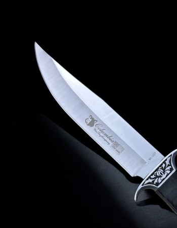 Cutit Hunter Columbia SABER G37, lama fixa otel inoxidabil, teaca protectie neagra