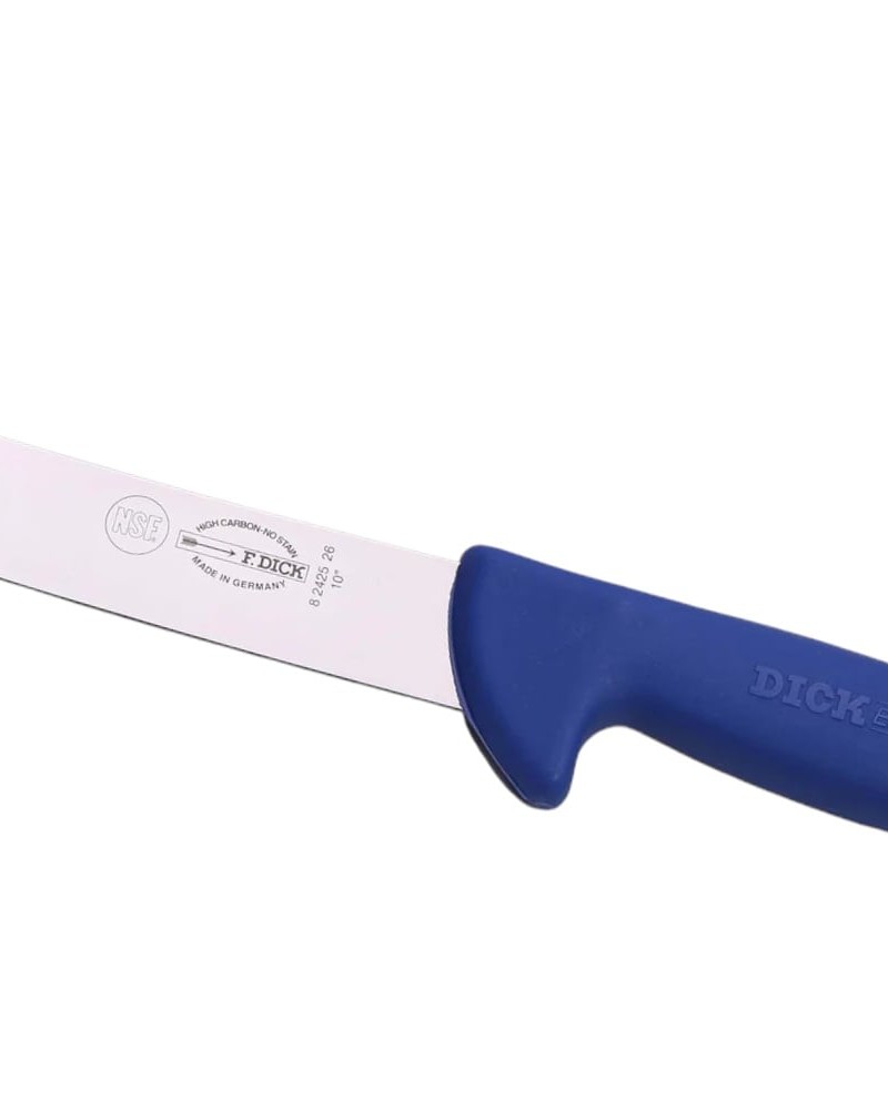Cutit pentru feliat F.Dick ERGOGRIP, lama curbata si rigida 26 cm, 8.2425.26