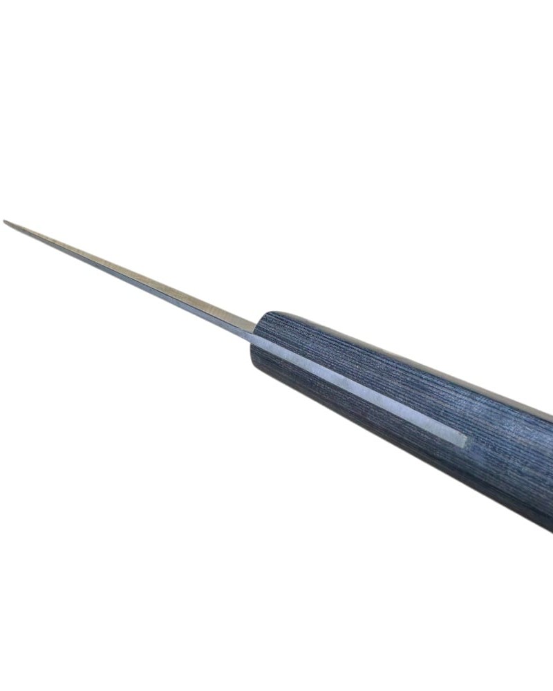 Cutit pentru filetat stil japonez Sujihiki, lama otel inoxidabil 20 cm, maner din lemn, tesire singulara