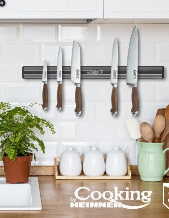 Suport magnetic pentru cutite, 49 cm, Chef Line, Cooking by Heinner