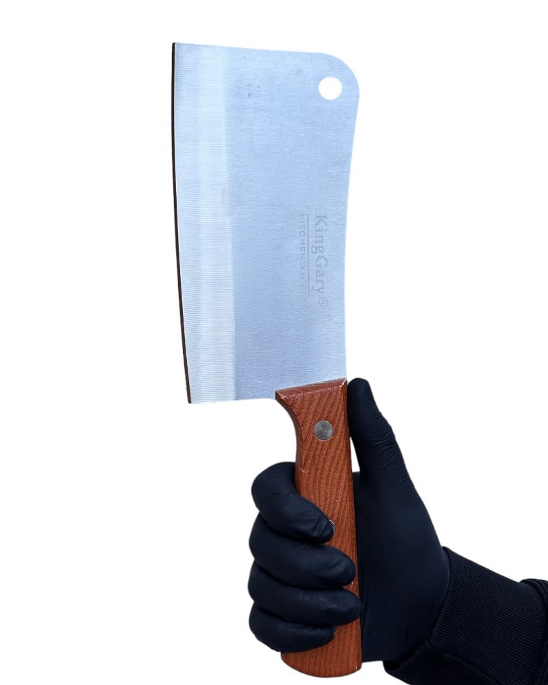 Satar profesional cu maner de lemn, KingGary, 34.5 cm