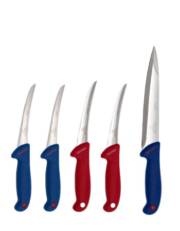 Set 5 cutite pentru macelarie, otel inoxidabil, Germany Style