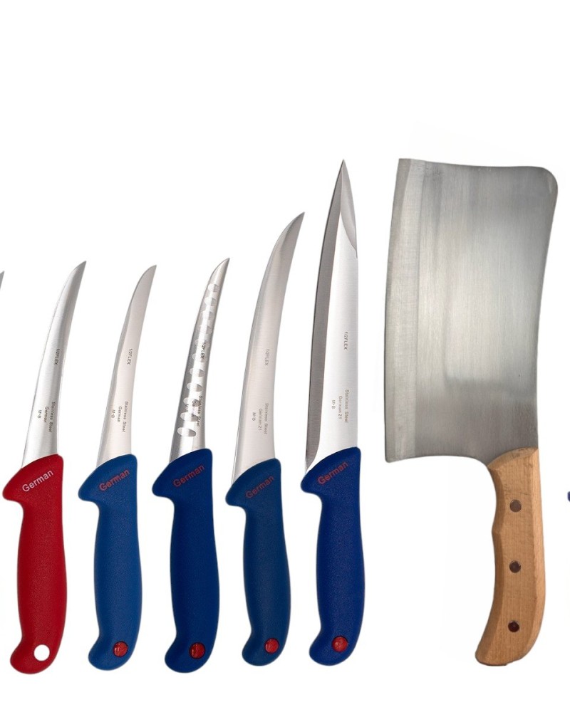 Set cuțite de măcelar, 8 piese, C